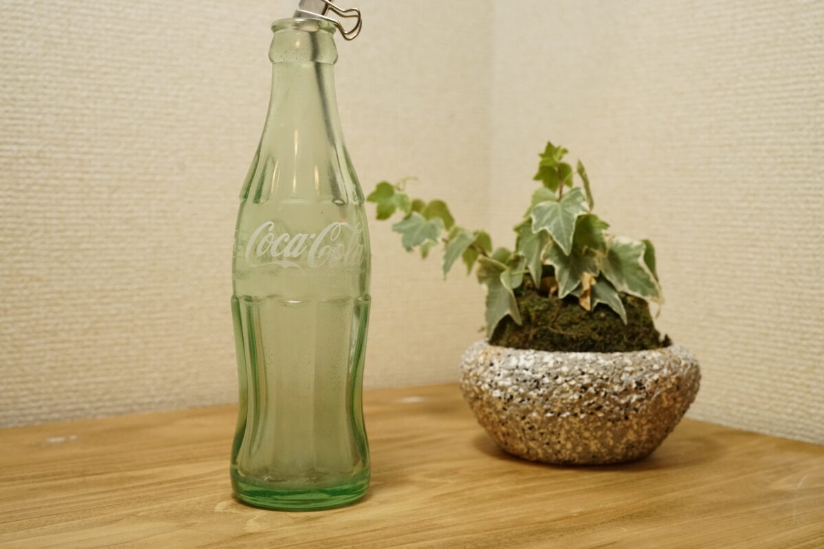 コーラの空き瓶をお香立てにする【DIY】 - 文系エンジニアの日常